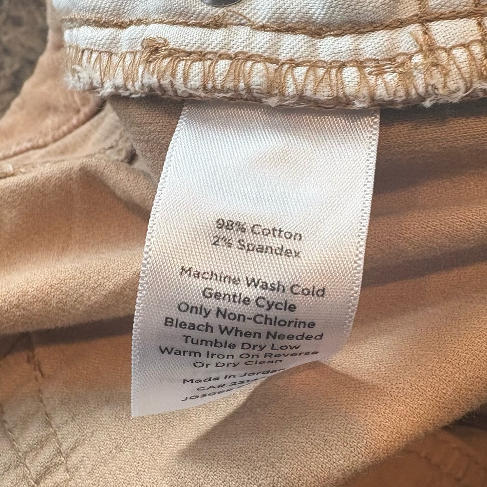 Talbots Tan Straight Leg Corduroy Pants Size 22W‎ - Picture 9 of 9